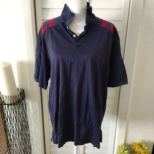 Polo Ralph Lauren Moisture Management Navy Polo Shirt Men's Sz‎ XL